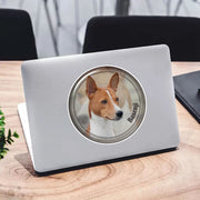 S61929# Basenji Dog Self-adhesive Decal Car Sticker Waterproof Auto Decors on Bumper Rear Window Laptop Choose Size