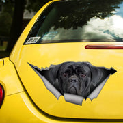 Cane Corso Dog 3D Self-adhesive Decal Car Sticker Waterproof Auto Decors on Bumper Rear Window Laptop Choose Size #S60474