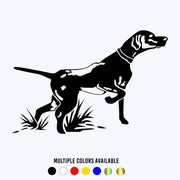 CK2944# Pointer Hunting Dog funny car sticker vinyl decal white/black car auto stickers for car bumper/rear window