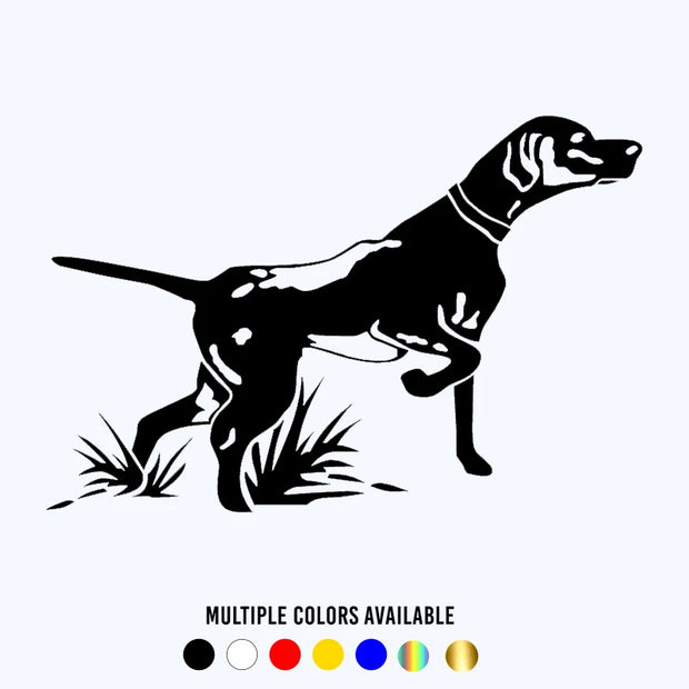 CK2944# Pointer Hunting Dog funny car sticker vinyl decal white/black car auto stickers for car bumper/rear window