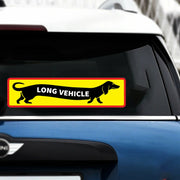 B0179 13 cm/17 cm Self-adhesive Decal Long Vehicle Car Sticker Waterproof Auto Decors on Bumper Rear Window