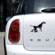 CK2944# Pointer Hunting Dog funny car sticker vinyl decal white/black car auto stickers for car bumper/rear window