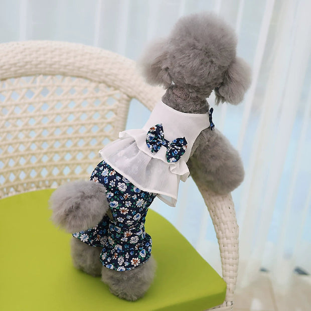 Floral Four Feet Teddy Puppy Princess Skirt Spring and Summer Thin Summer Clothes Pet Chihuahua Small Puppies 1627207:23828954415#122216750:42189994 $ Beautiful collection under $10 IPPA Phones